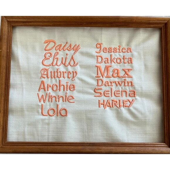 CUSTOM  Embroidered Dog Towel - Picture 4 of 5